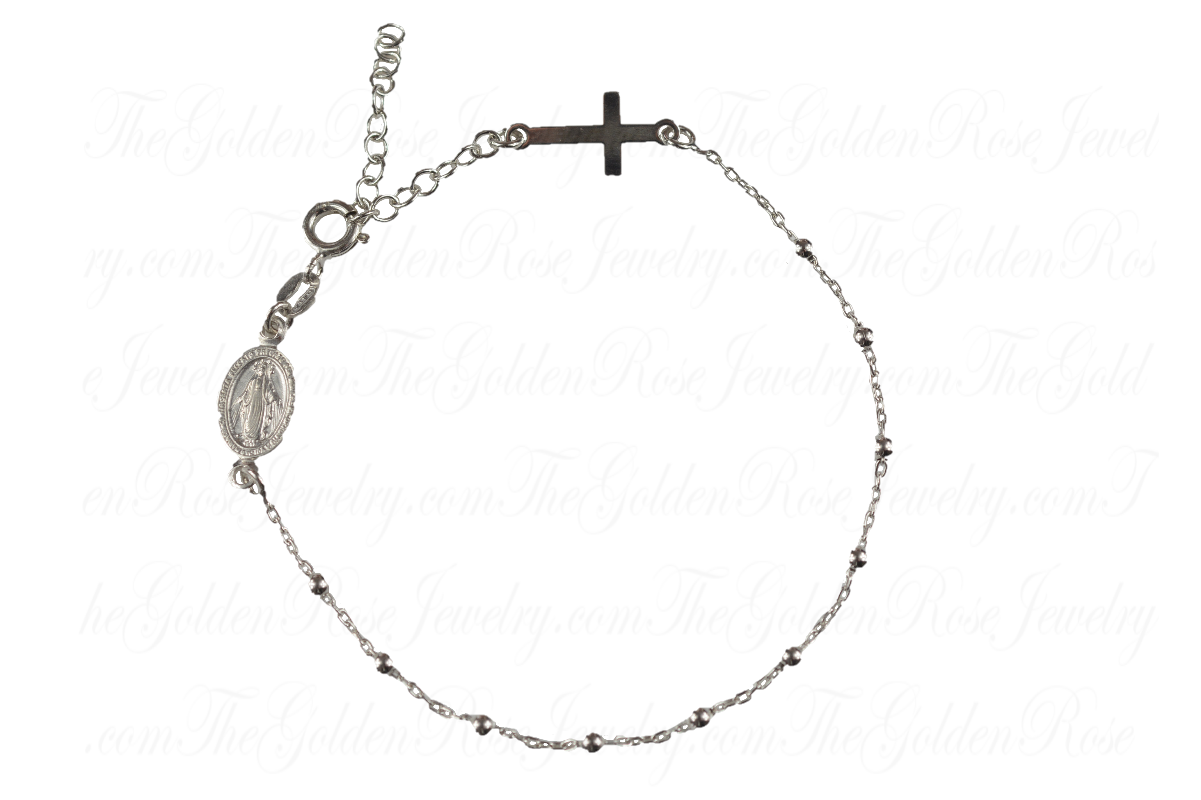 Bracelet Argent Dizainier Miraculeuse Petit Modèle