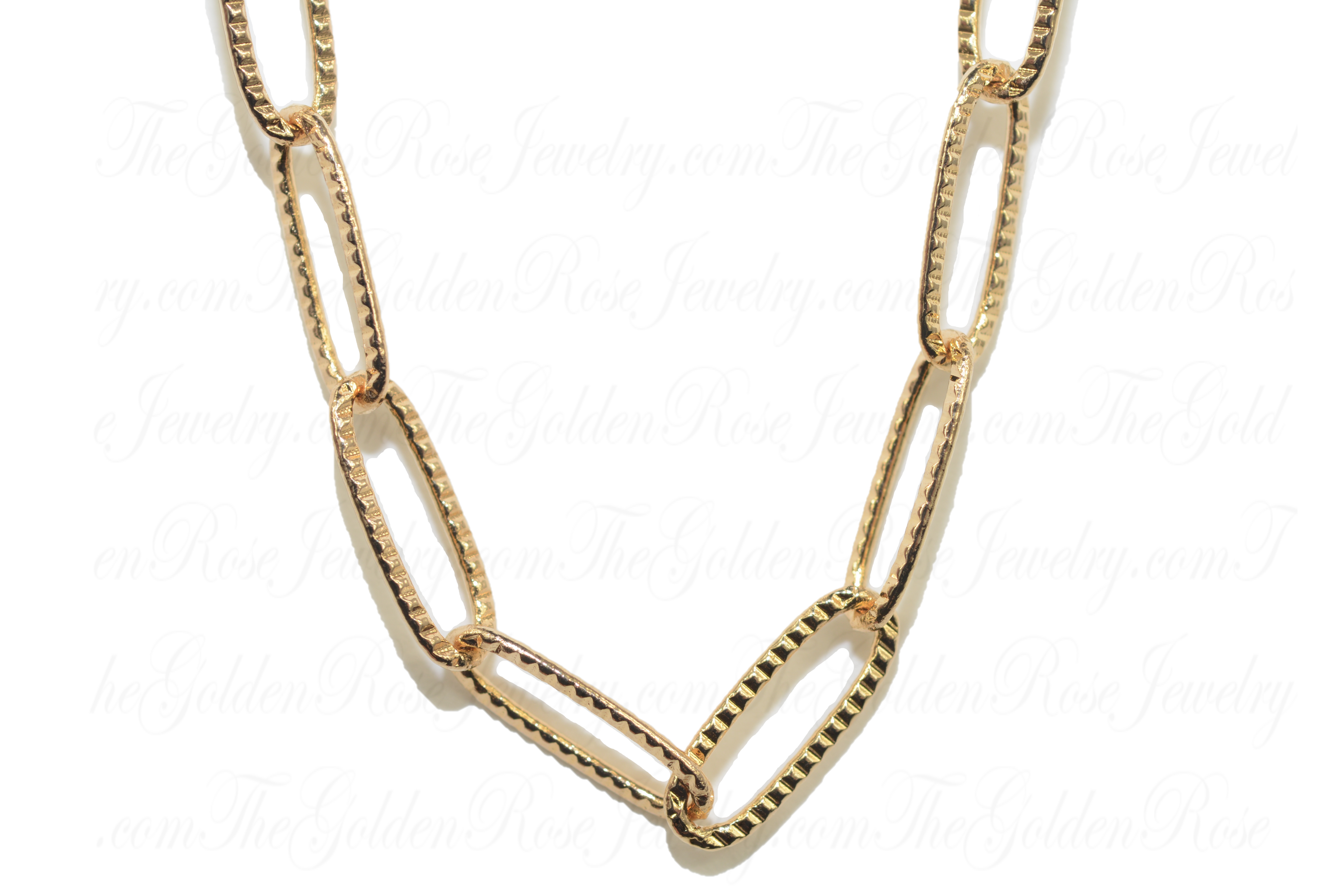 Collier Plaqué Or Maillon 